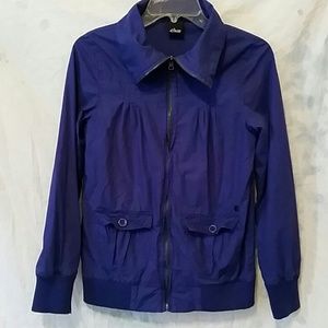 Etnies light royal blue sz s jacket Retro